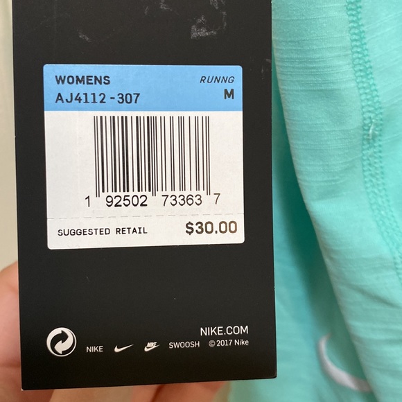 Nike Dri Fit teal tank top - Picture 7 of 8